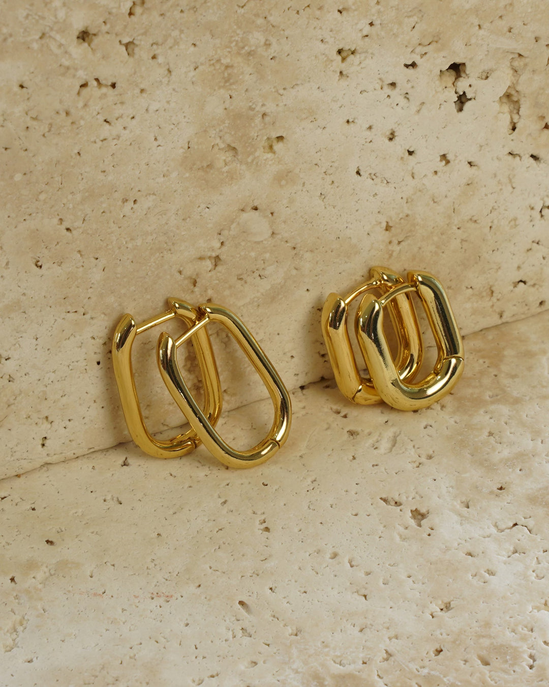Rectangle hoops - thin