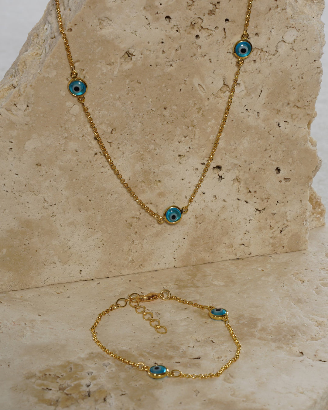 Protective eye necklace